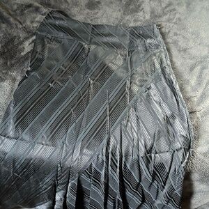 Talbots long Black skirt size 6
